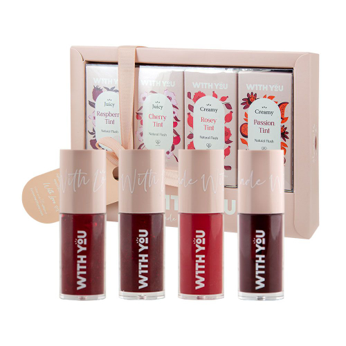 پک 4 عددی تینت لب و گونه ویت یو